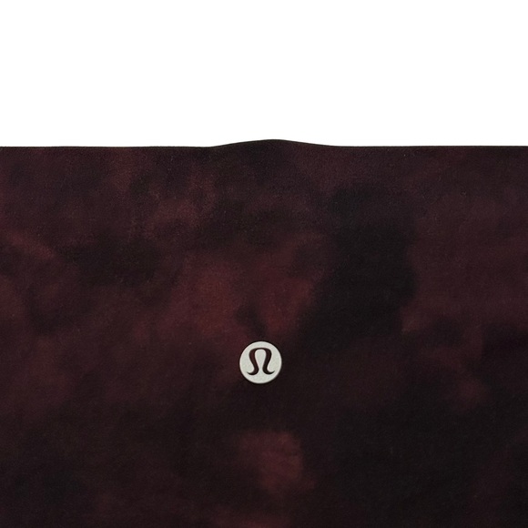 Lululemon Align Pant 28" Diamond Dye Cassis Black Leggings - Picture 3 of 5